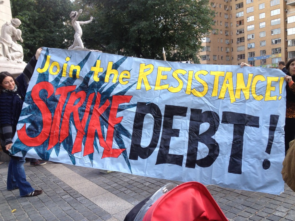 Strike Debt banner